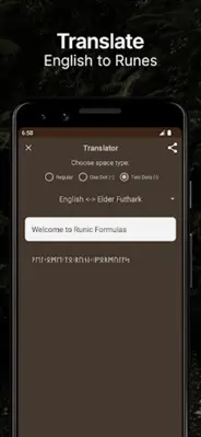 Runic Formulas android App screenshot 2